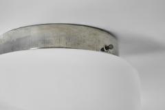 Paavo Tynell Model 80154 Opal Glass Ceiling Lamp by Paavo Tynell for Idman Finland 1930s - 4385342