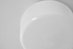 Paavo Tynell Model 80154 Opal Glass Ceiling Lamp by Paavo Tynell for Idman Finland 1930s - 4385344