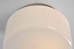 Paavo Tynell Model 80154 Opal Glass Ceiling Lamp by Paavo Tynell for Idman Finland 1930s - 4385345