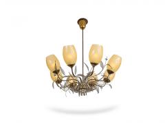Paavo Tynell Model No 9028 9 8 Light Chandelier by Paavo Tynell - 4367525