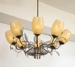 Paavo Tynell Model No 9028 9 8 Light Chandelier by Paavo Tynell - 4367526