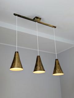 Paavo Tynell Modernist Paavo Tynell Perforated Brass Pendant Model 1995 3 Taito 1950s - 4423434