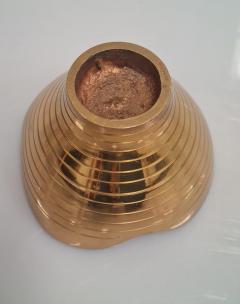Paavo Tynell Paavo Helena Tynell Cast Brass Bowl Model no 4 Taito 1940s - 4138066