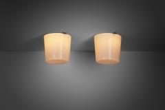 Paavo Tynell Paavo Tynell 2040 Glass Ceiling Lights for Taito Finland Mid 20th Century - 4337989