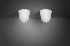 Paavo Tynell Paavo Tynell 80112 25 Milk Glass Ceiling Lights for Idman Oy Finland 1950s - 3012497