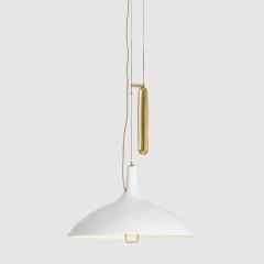 Paavo Tynell Paavo Tynell A1965 Counterweight Pendant Lamp in Brass - 1688242