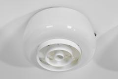 Paavo Tynell Paavo Tynell A2 8 Opal Glass Ceiling Light for Idman Finland 1960s - 3663286