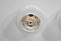 Paavo Tynell Paavo Tynell A2 8 Opal Glass Ceiling Light for Idman Finland 1960s - 3663287