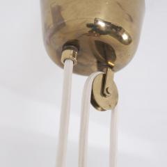 Paavo Tynell Paavo Tynell Adjustable Ceiling Lamp Model 1968 in Rattan Taito 1940s - 4592558