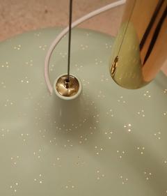 Paavo Tynell Paavo Tynell Adjustable Ceiling Lamp Model A1965 in Light Green Taito 1950s - 4138075