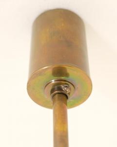 Paavo Tynell Paavo Tynell Art Deco Pendant Model 1304 Brass Opaline Glass Taito 1930s - 4588130