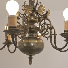 Paavo Tynell Paavo Tynell Baroque Style Pendant Model 1864 in Cast Brass Taito 1950s - 4600257