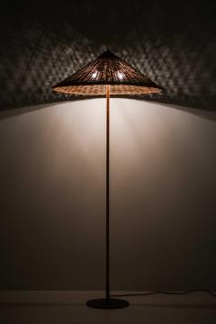 Paavo Tynell Paavo Tynell Brass Cane Floor Lamp by Taito Oy 1950s - 4632568