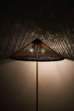 Paavo Tynell Paavo Tynell Brass Cane Floor Lamp by Taito Oy 1950s - 4632636