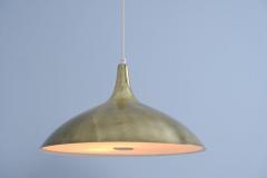 Paavo Tynell Paavo Tynell Brass Perfortated Ceiling Lamp Model 1965 Idman 1950s - 4266724