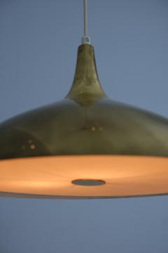 Paavo Tynell Paavo Tynell Brass Perfortated Ceiling Lamp Model 1965 Idman 1950s - 4266725