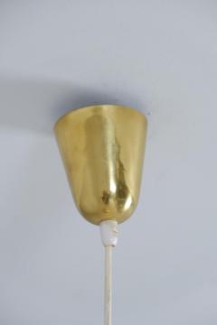Paavo Tynell Paavo Tynell Brass Perfortated Ceiling Lamp Model 1965 Idman 1950s - 4266727