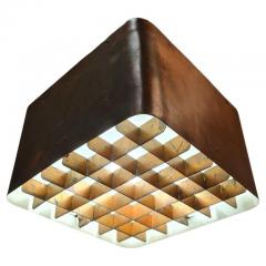 Paavo Tynell Paavo Tynell Ceiling Lamp Model 80648 in Copper Idman 1950s - 4237885