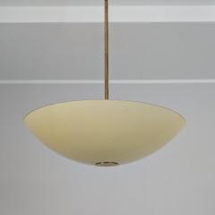 Paavo Tynell Paavo Tynell Chandelier in Brass Glass Model no 1017 Taito 1950s - 4449188