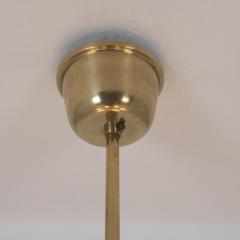 Paavo Tynell Paavo Tynell Commissioned Chandelier in Brass Fabric Taito 1940s - 4621709