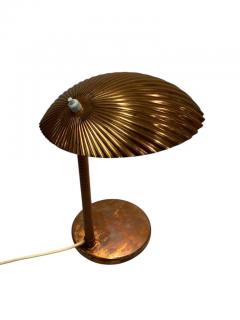 Paavo Tynell Paavo Tynell Copper Sea Shell Table Lamp Model 5321 Taito Oy 1940s - 3950831