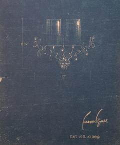 Paavo Tynell Paavo Tynell Crystal Wall Lights Model 9473 Brass Fabric and Glass Taito 1950s - 4125496