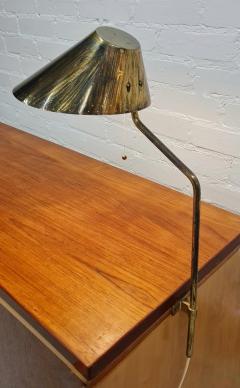 Paavo Tynell Paavo Tynell Finnair Commissioned Table Mounted Brass Lamp Taito 1950s - 4087505