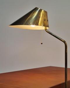 Paavo Tynell Paavo Tynell Finnair Commissioned Table Mounted Brass Lamp Taito 1950s - 4087513