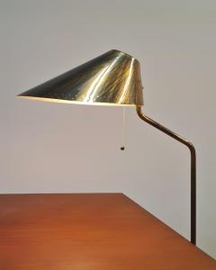 Paavo Tynell Paavo Tynell Finnair Commissioned Table Mounted Brass Lamp Taito 1950s - 4087514