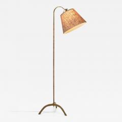 Paavo Tynell Paavo Tynell Floor Lamp Model 9609 for Oy Taito AB Finland 1940s - 2139086
