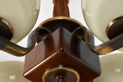 Paavo Tynell Paavo Tynell Model 1574 Chandelier for Taito Finland 1930s - 4417522