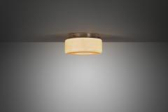 Paavo Tynell Paavo Tynell Model 80154 Opal Glass Ceiling Lamp for Idman Finland 1930s - 4386907