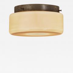 Paavo Tynell Paavo Tynell Model 80154 Opal Glass Ceiling Lamp for Idman Finland 1930s - 4392071