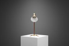 Paavo Tynell Paavo Tynell Model 9224 Horseshoe Table Lamp for Idman Oy Finland 1950s - 3213460