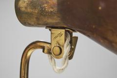 Paavo Tynell Paavo Tynell Model 9224 Horseshoe Table Lamp for Idman Oy Finland 1950s - 3213464