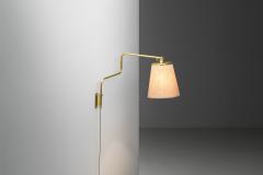 Paavo Tynell Paavo Tynell Model 9414 Brass Wall Light for Taito Oy Finland 1950s - 2283787
