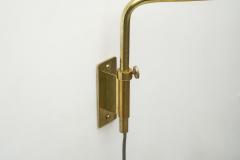 Paavo Tynell Paavo Tynell Model 9414 Brass Wall Light for Taito Oy Finland 1950s - 2283794