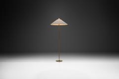 Paavo Tynell Paavo Tynell Model 9602 Brass Floor Lamp for Taito Oy Finland 1950s - 2968858