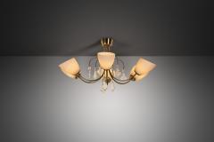 Paavo Tynell Paavo Tynell Model K1 12 Chandelier for Idman Finland Mid 20th Century - 4563180