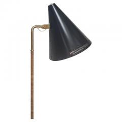 Paavo Tynell Paavo Tynell Nuns Hat Floor Lamp Model 9629 in Black Brass Taito 1950s - 4123002