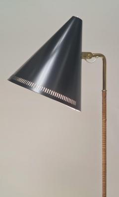 Paavo Tynell Paavo Tynell Nuns Hat Floor Lamp Model 9629 in Black Brass Taito 1950s - 4123005
