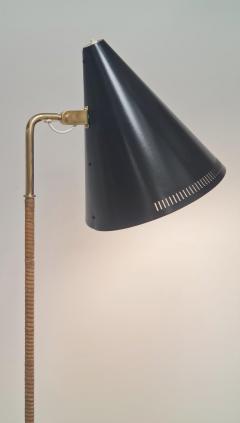 Paavo Tynell Paavo Tynell Nuns Hat Floor Lamp Model 9629 in Black Brass Taito 1950s - 4123008