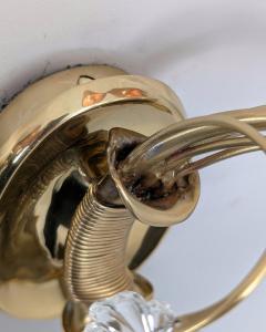 Paavo Tynell Paavo Tynell Organic Wall Lamps Model 9424 in Brass and Rattan Taito 1940s - 4482604