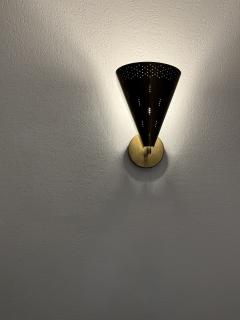 Paavo Tynell Paavo Tynell Pair of Model K8 11 Brass Wall Lamps for Taito 1950s - 4697119