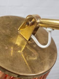 Paavo Tynell Paavo Tynell Propeller Floor Lamp Model 9631 in Brass and Rattan Taito 1950s - 4138148