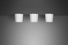 Paavo Tynell Paavo Tynell Set of 3 80112 25 Ceiling Lights for Idman Oy Finland 1950s - 3582199