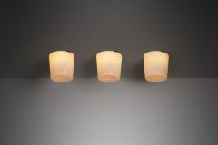 Paavo Tynell Paavo Tynell Set of 3 80112 25 Ceiling Lights for Idman Oy Finland 1950s - 3582200