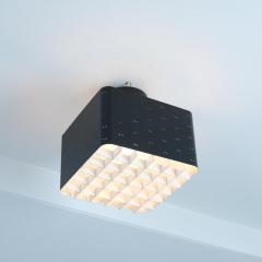 Paavo Tynell Paavo Tynell Starry Sky Ceiling Lamp 9068 in Black White Idman 1950s - 4326029
