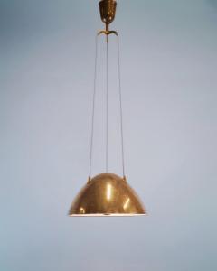 Paavo Tynell Paavo Tynell Trinity Pendant Model 1959 Hand Hammered Brass Taito 1950s - 4216763