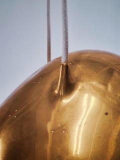 Paavo Tynell Paavo Tynell Trinity Pendant Model 1959 Hand Hammered Brass Taito 1950s - 4216765
